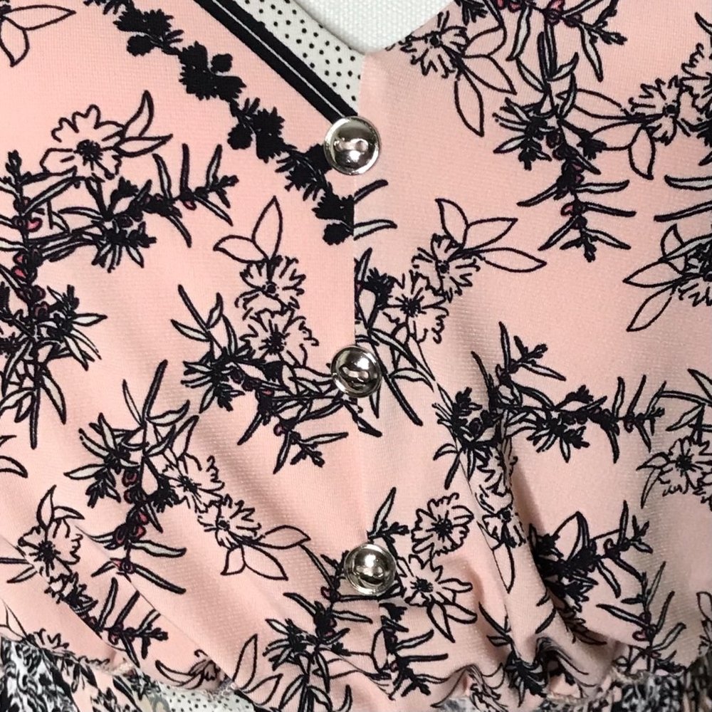 En Focus Studio scarf print dress 6 pink - Picture 3 of 7
